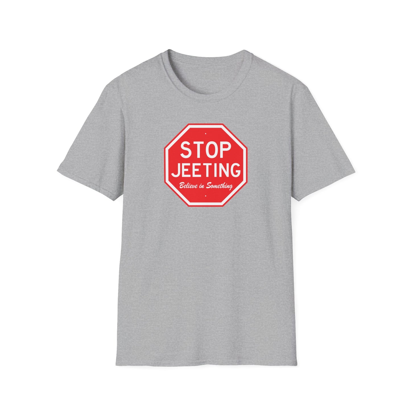 Stop Jeeting - Unisex Cotton Tee