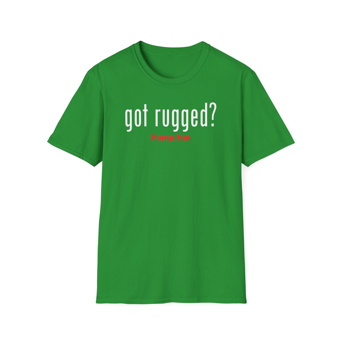 Got Rugged?(White) - Unisex Cotton Tee