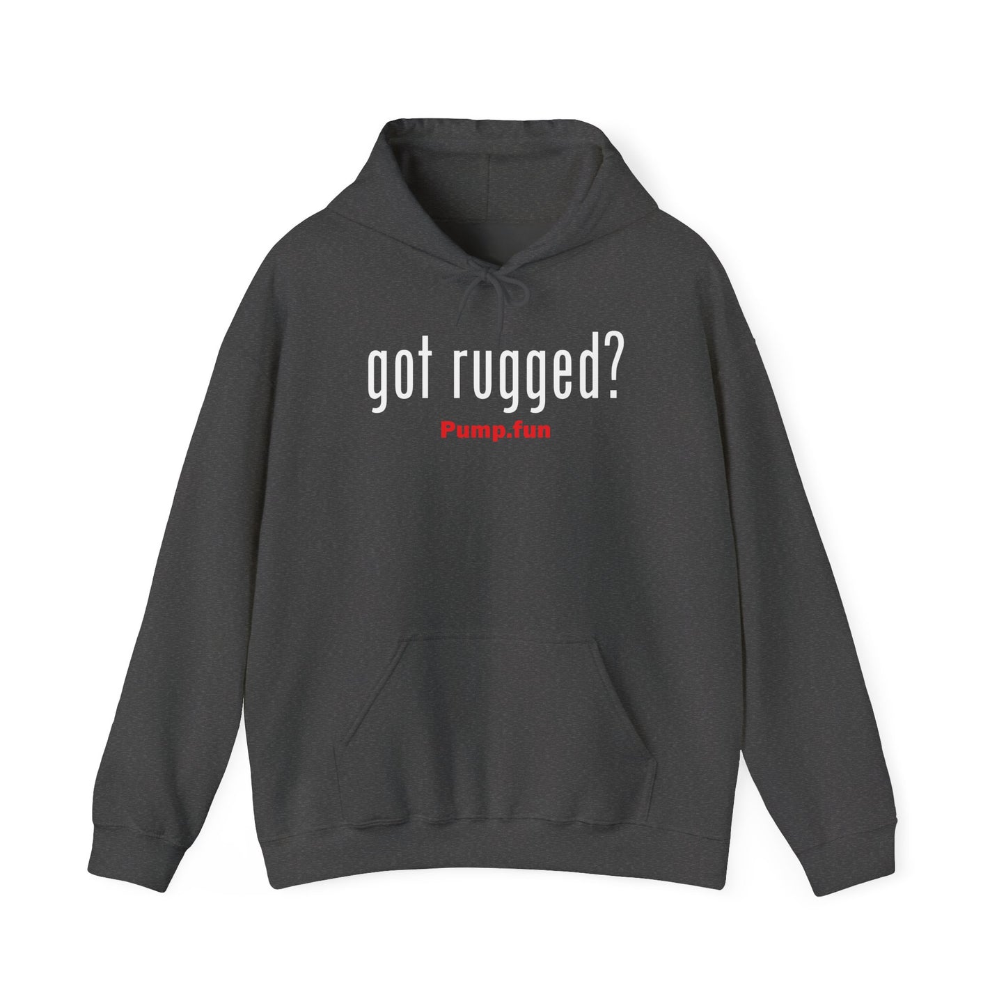 Got Rugged? (White) - Unisex 50/50 Hoodie