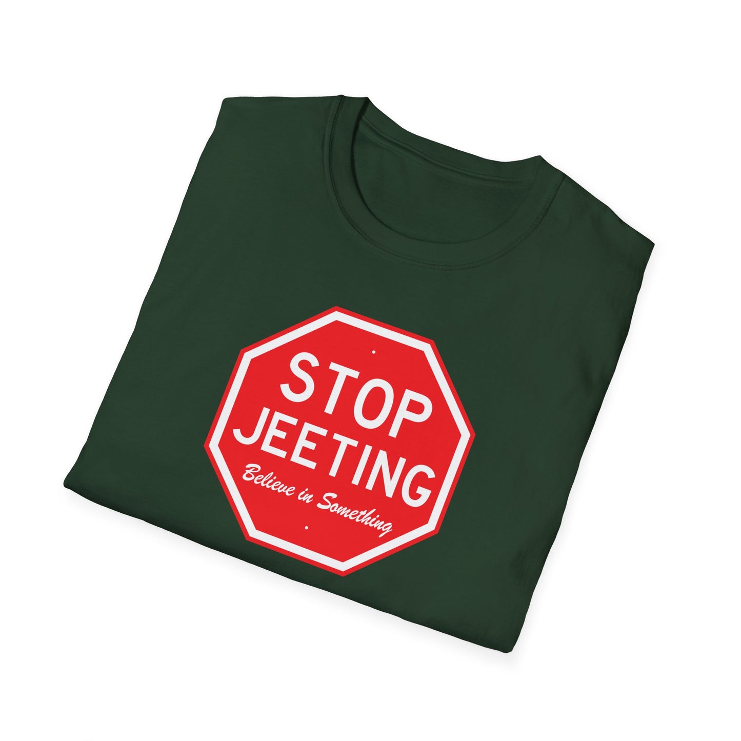 Stop Jeeting - Unisex Cotton Tee