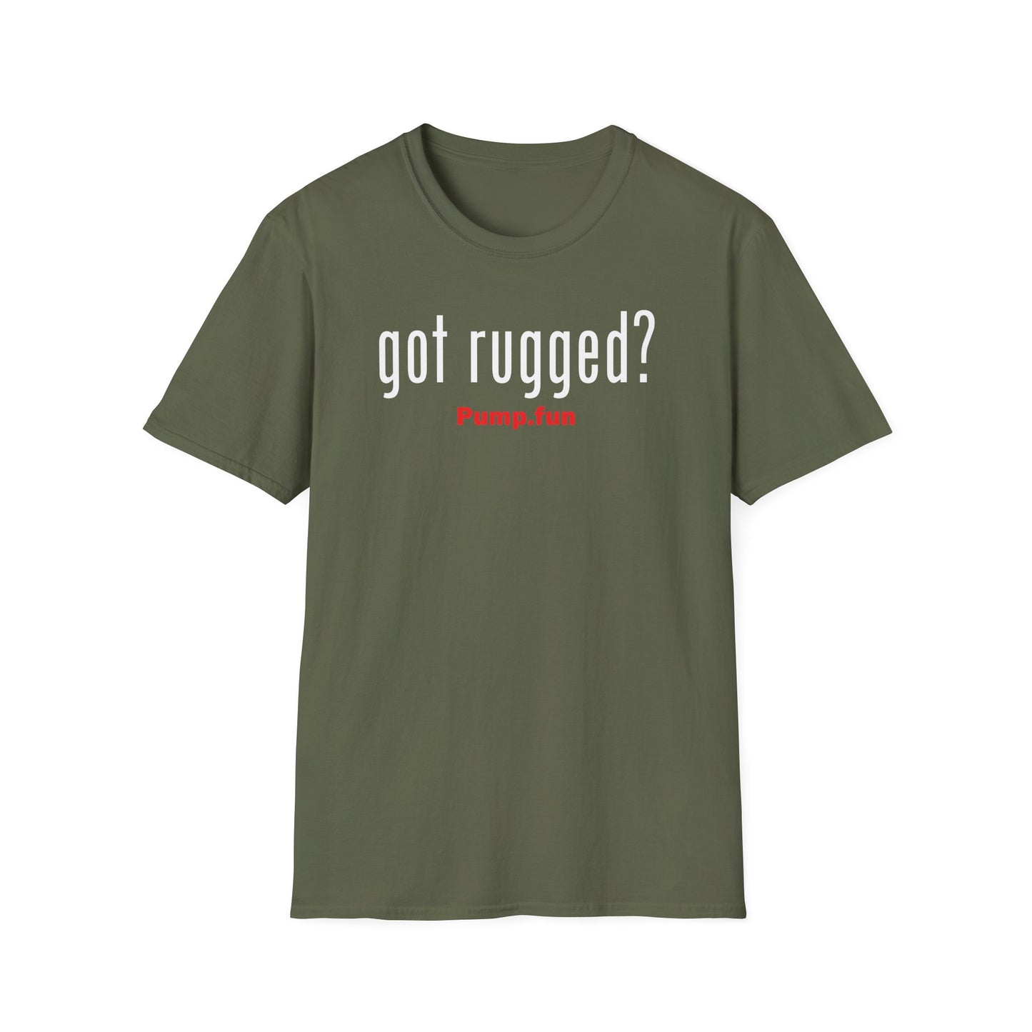 Got Rugged?(White) - Unisex Cotton Tee
