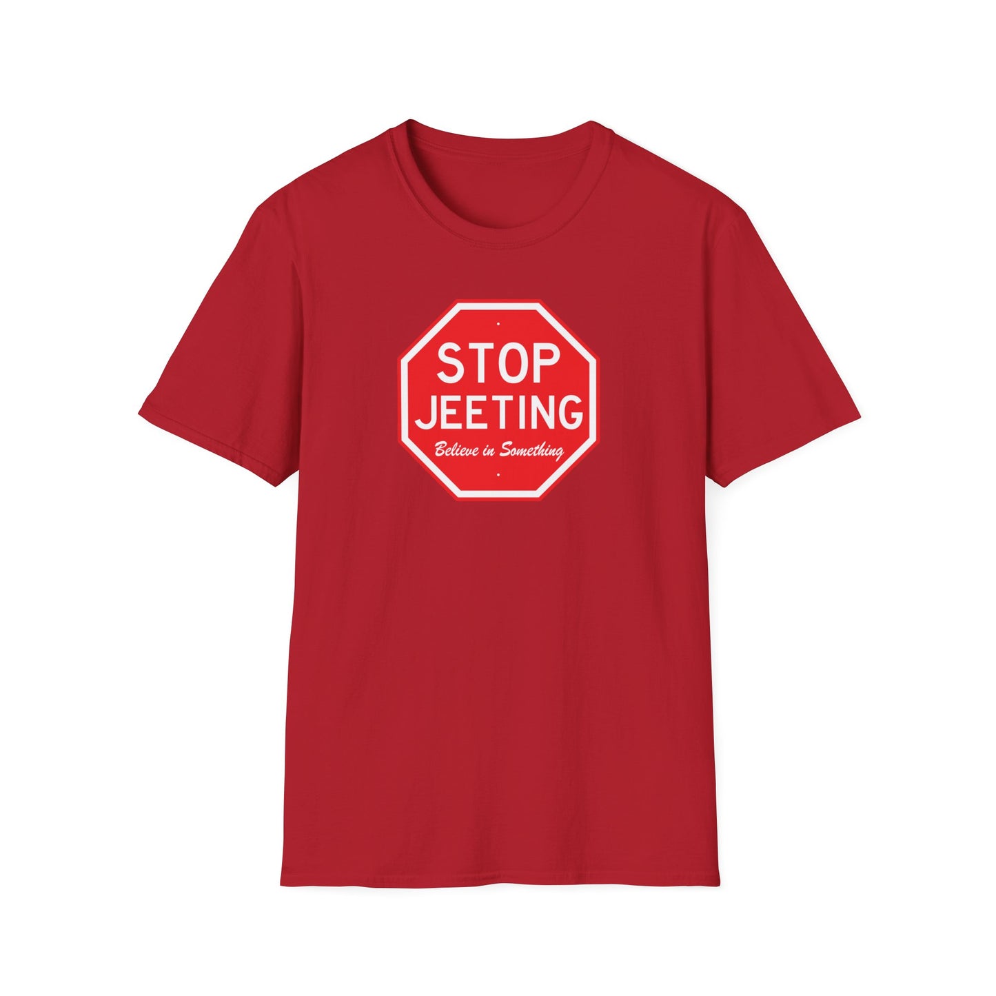 Stop Jeeting - Unisex Cotton Tee