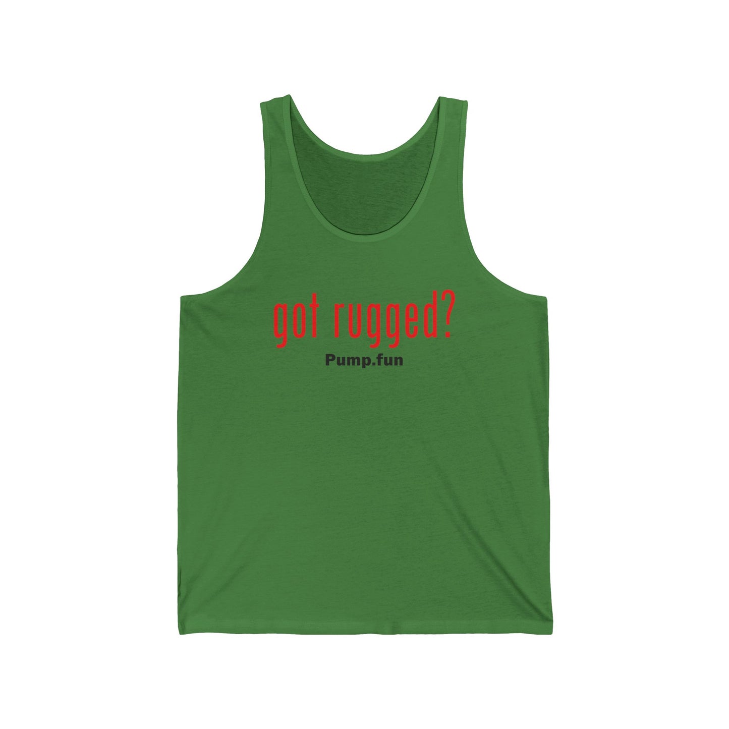 Got Rugged? (Red) - Unisex Tank Top