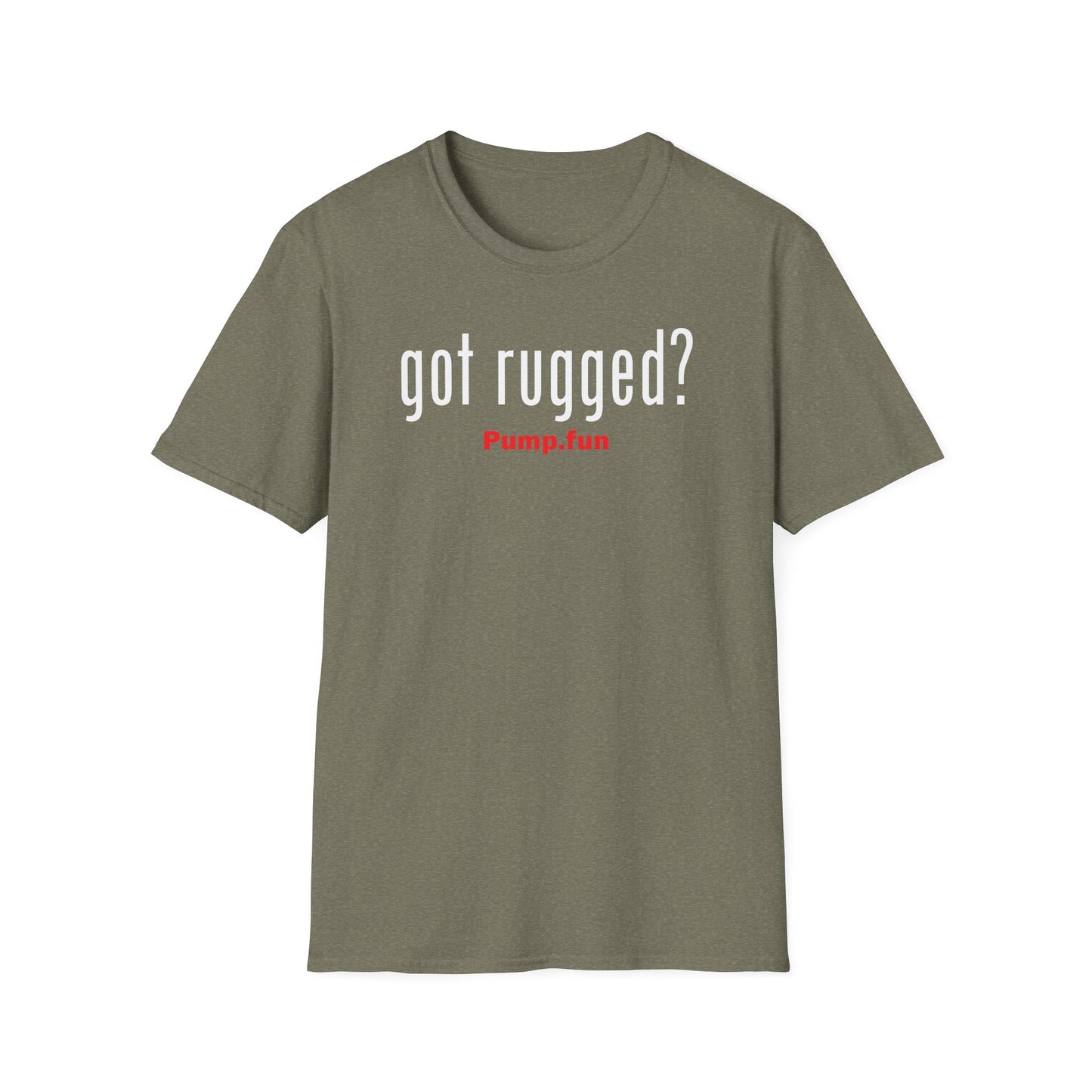 Got Rugged?(White) - Unisex Cotton Tee