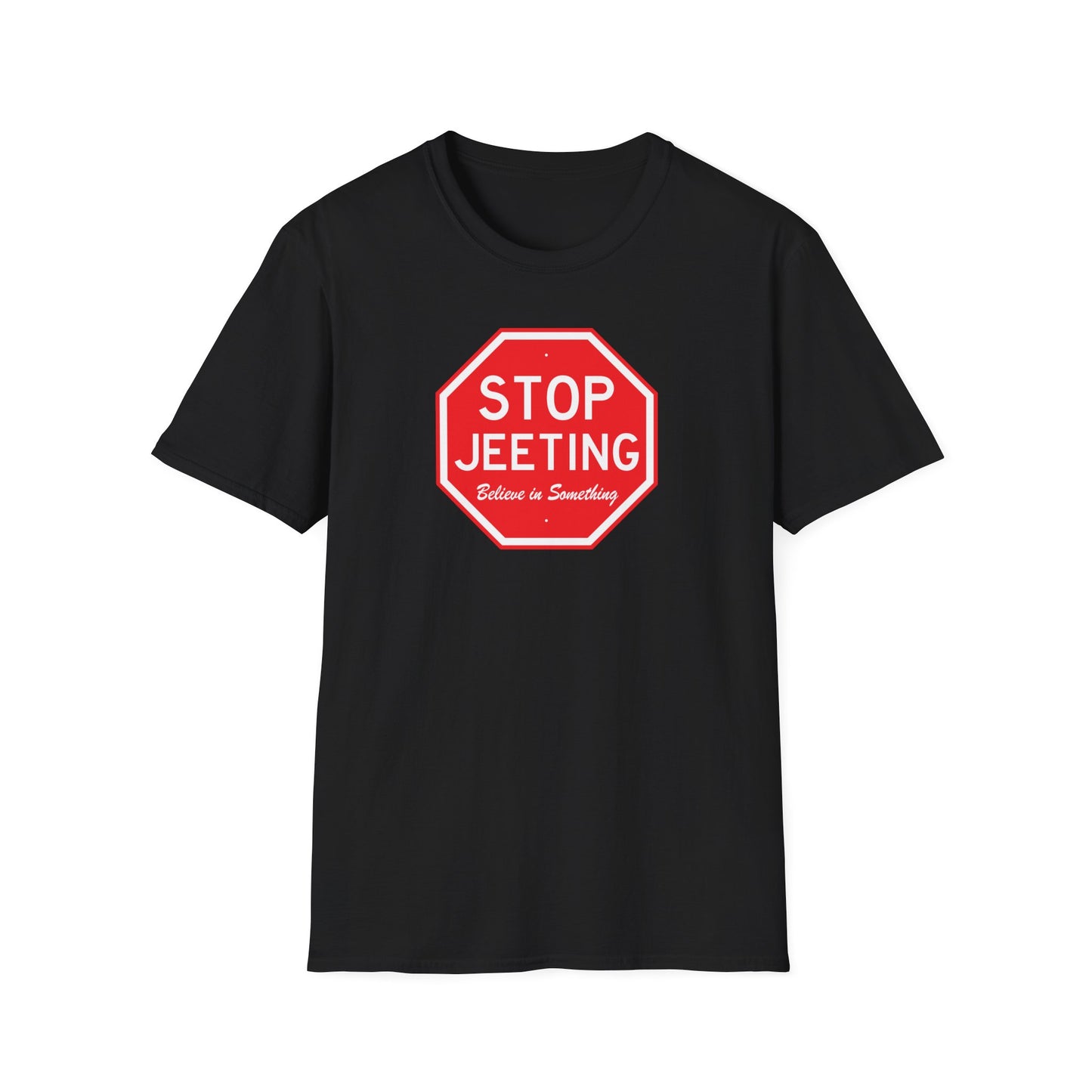 Stop Jeeting - Unisex Cotton Tee
