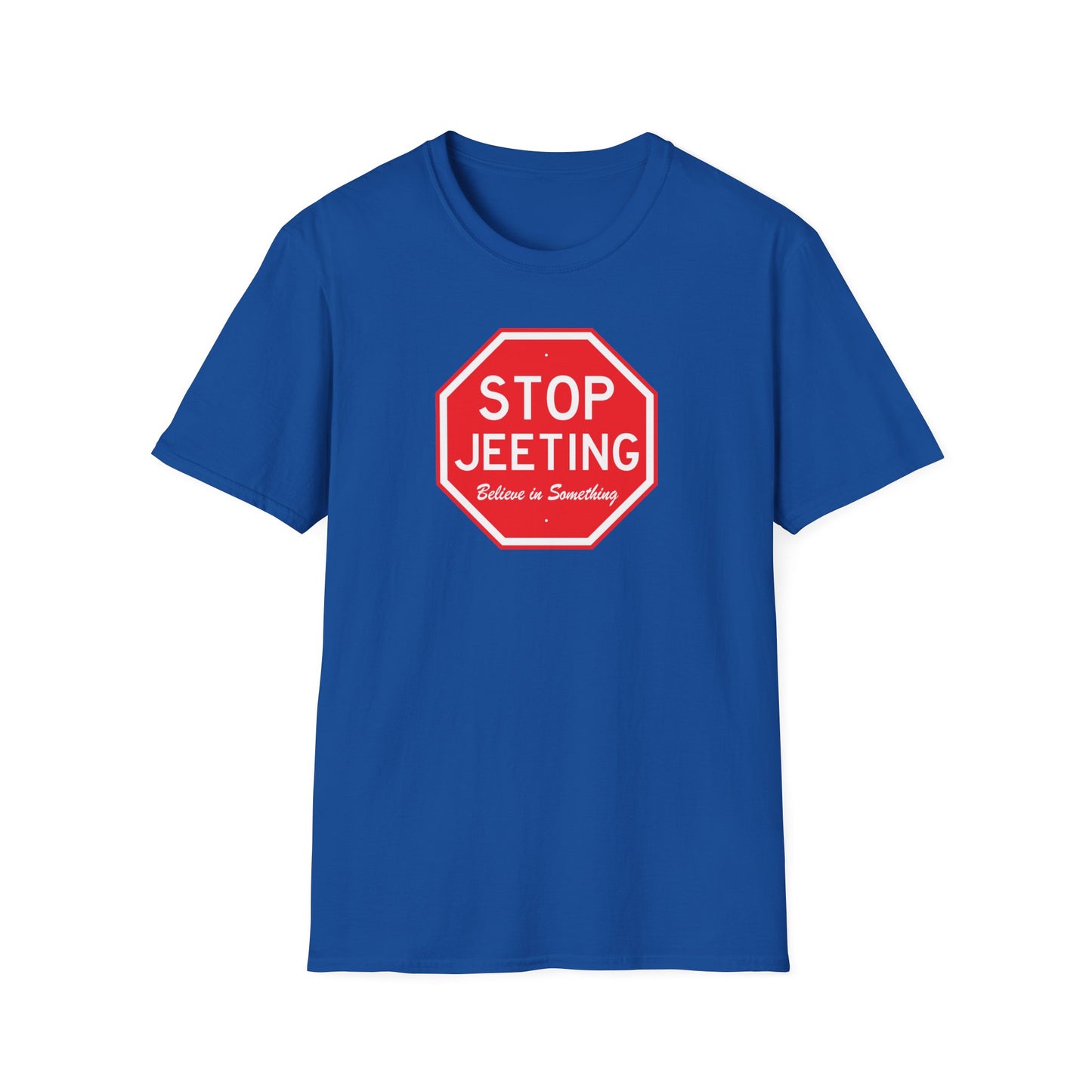 Stop Jeeting - Unisex Cotton Tee