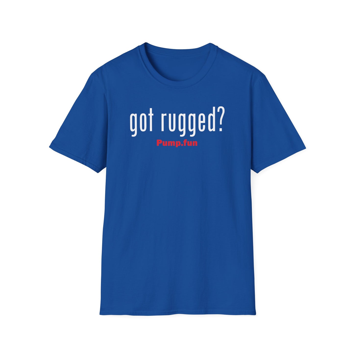 Got Rugged?(White) - Unisex Cotton Tee