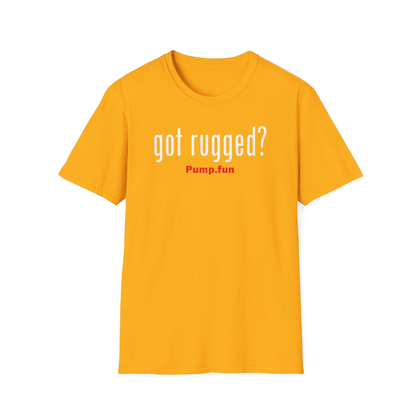 Got Rugged?(White) - Unisex Cotton Tee