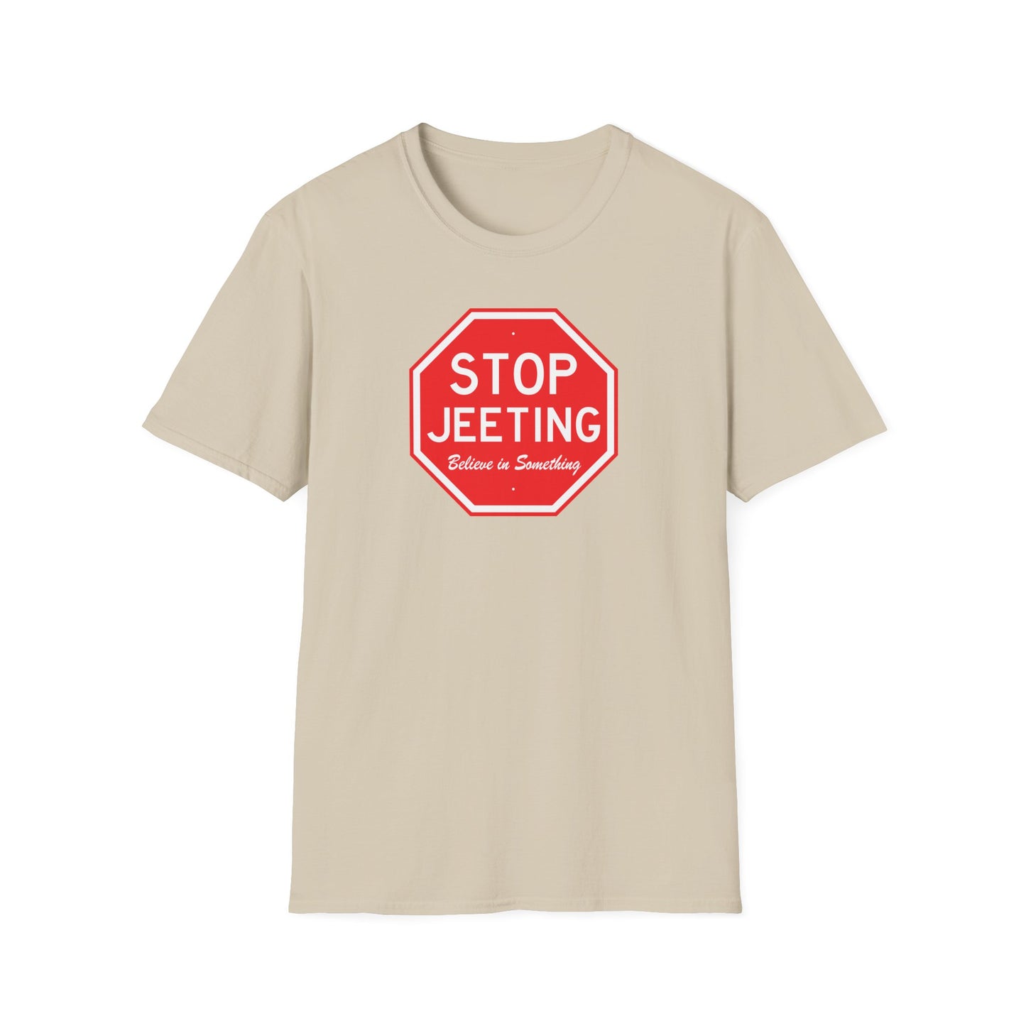 Stop Jeeting - Unisex Cotton Tee