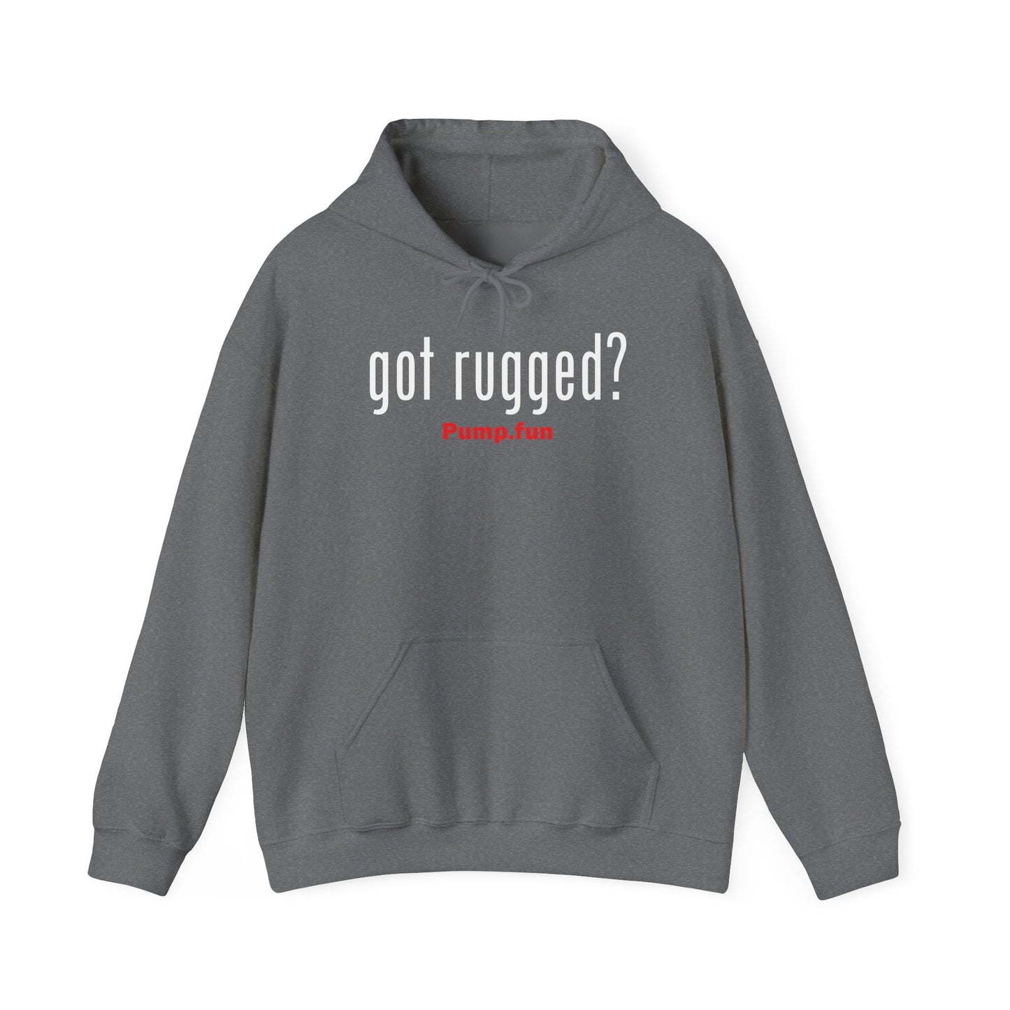 Got Rugged? (White) - Unisex 50/50 Hoodie