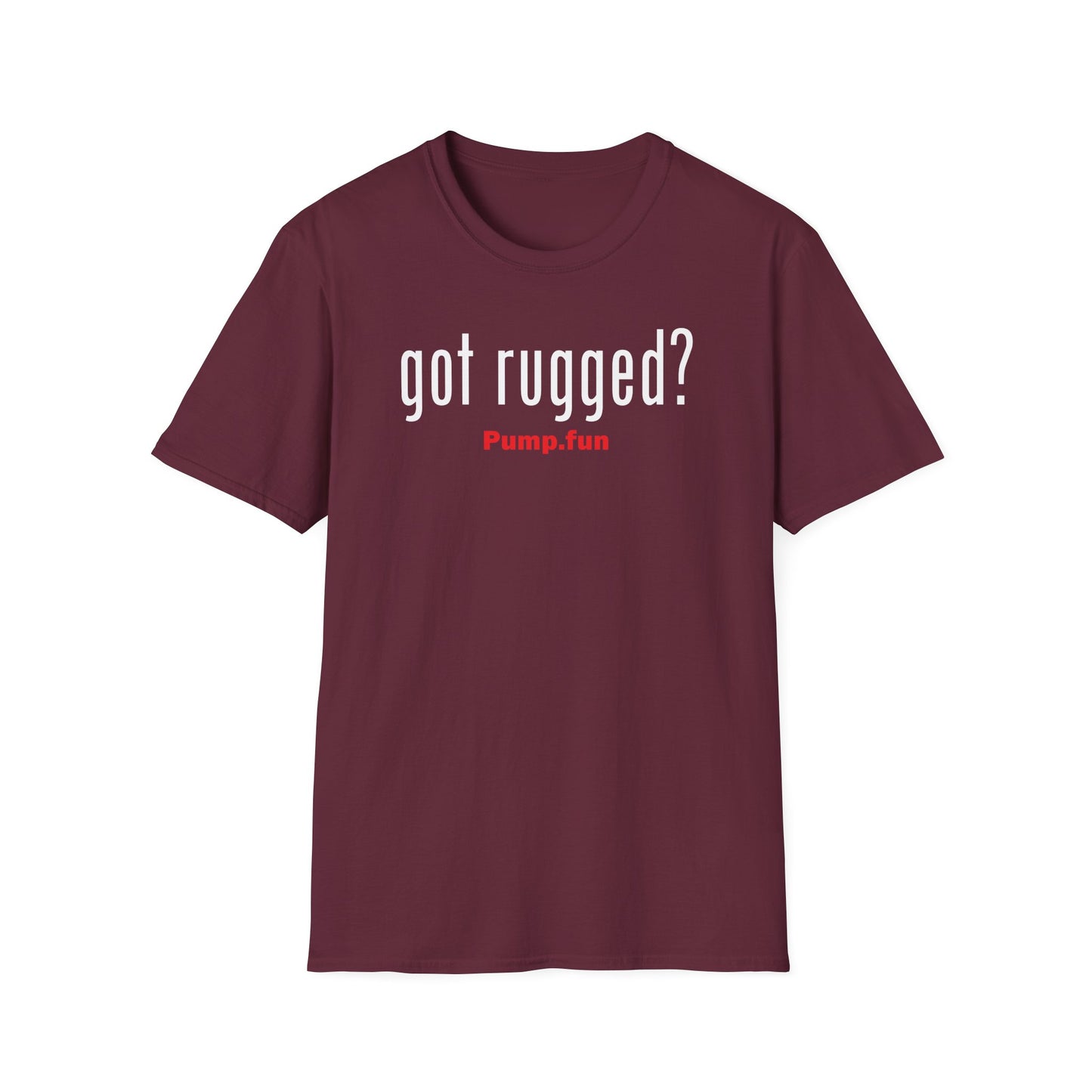 Got Rugged?(White) - Unisex Cotton Tee