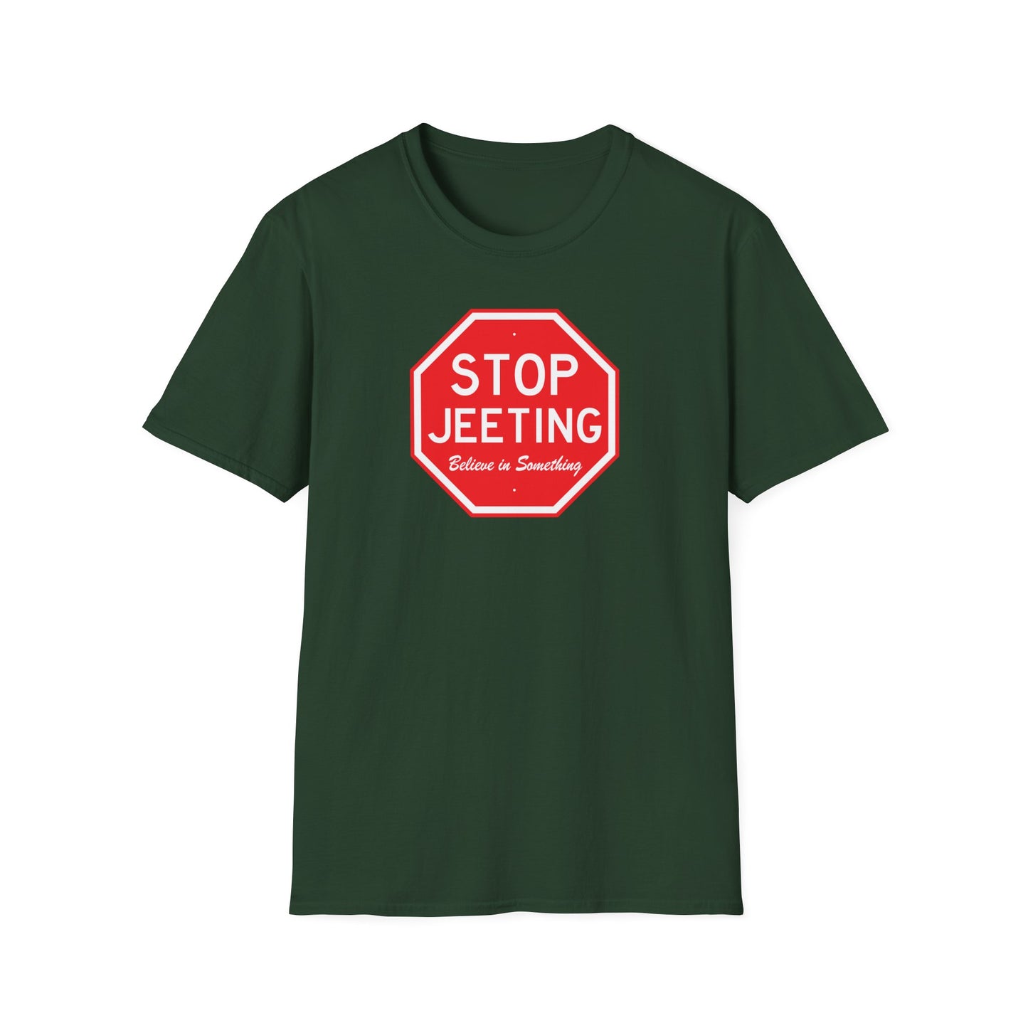 Stop Jeeting - Unisex Cotton Tee