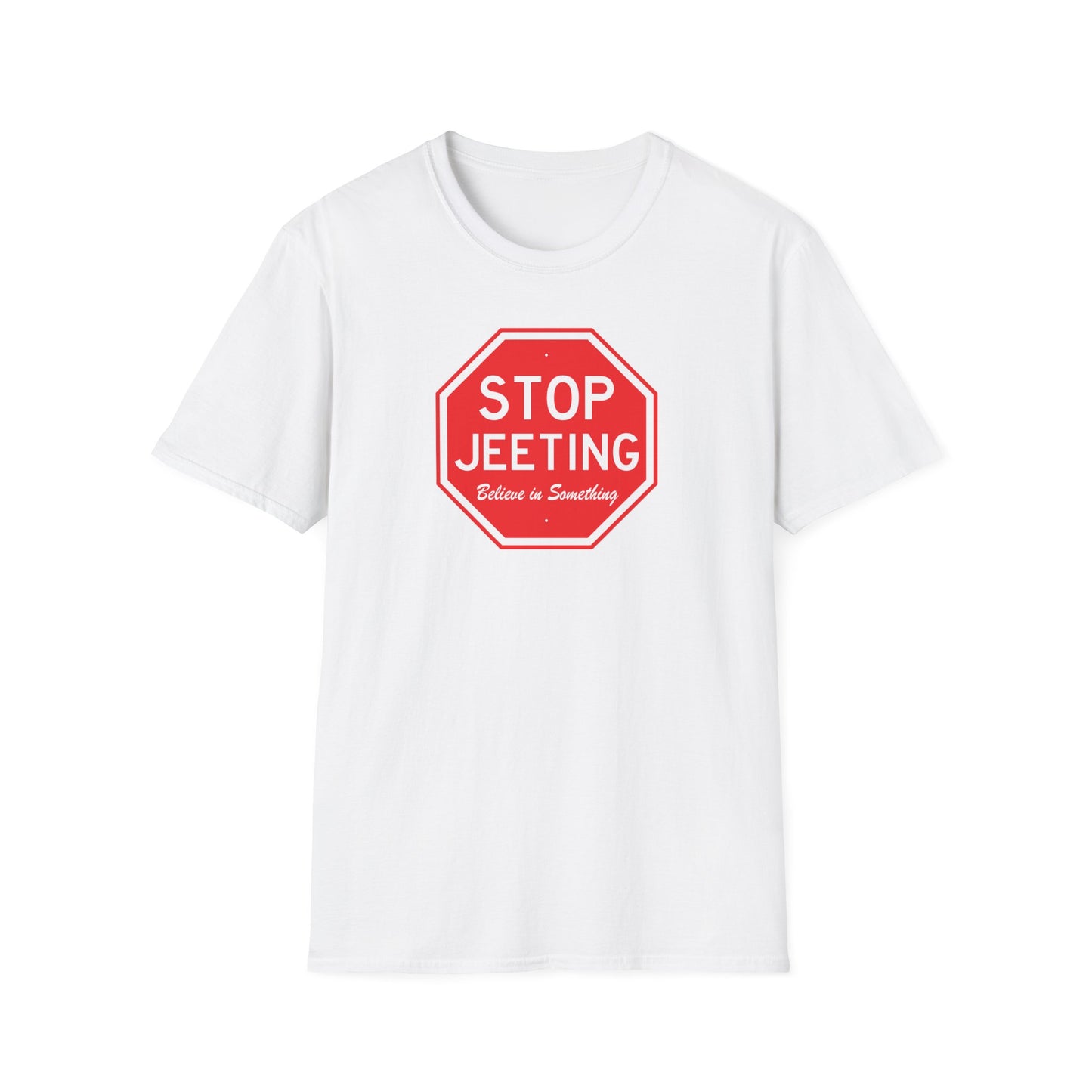 Stop Jeeting - Unisex Cotton Tee