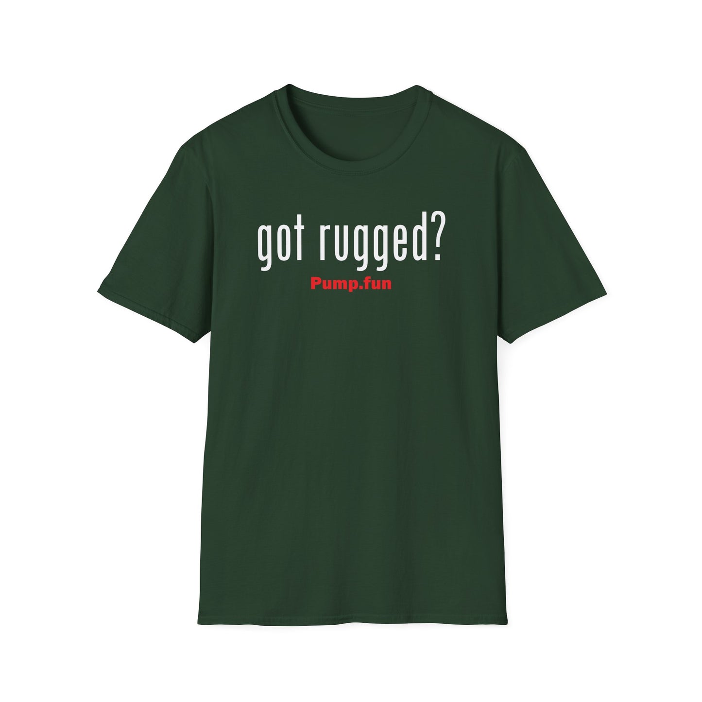 Got Rugged?(White) - Unisex Cotton Tee