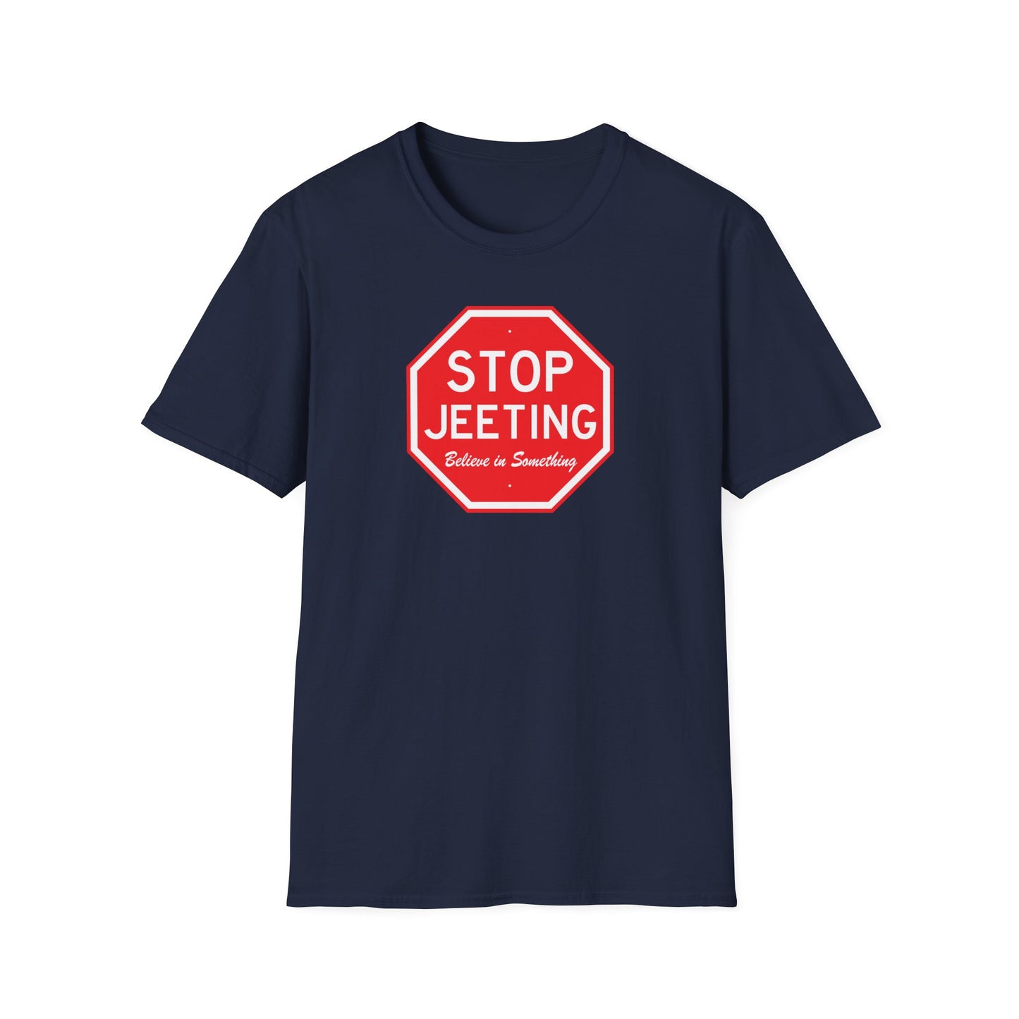 Stop Jeeting - Unisex Cotton Tee