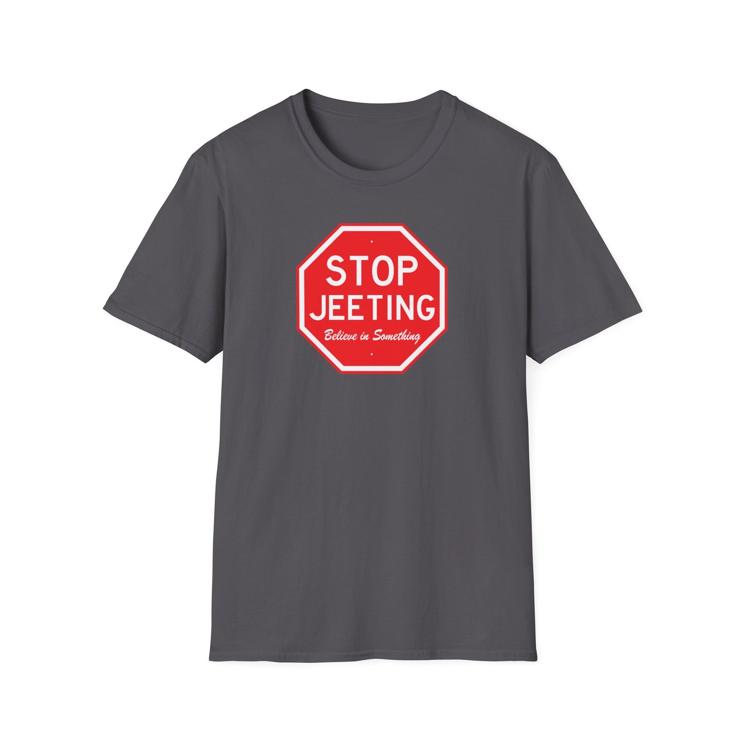 Stop Jeeting - Unisex Cotton Tee