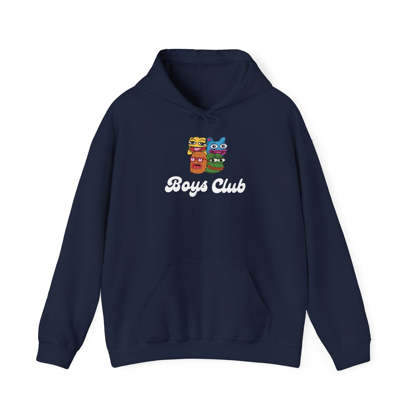 Boys Club (White) - Unisex 50/50 Hoodie
