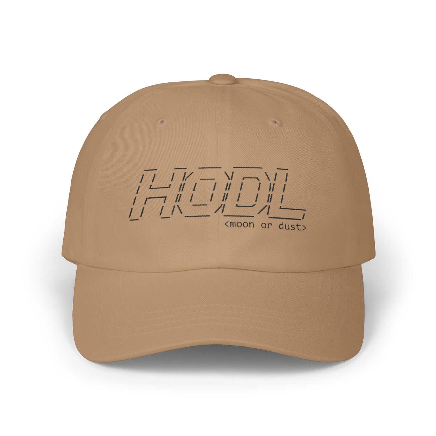 HODL (Black) - Embroidered Dad Cap