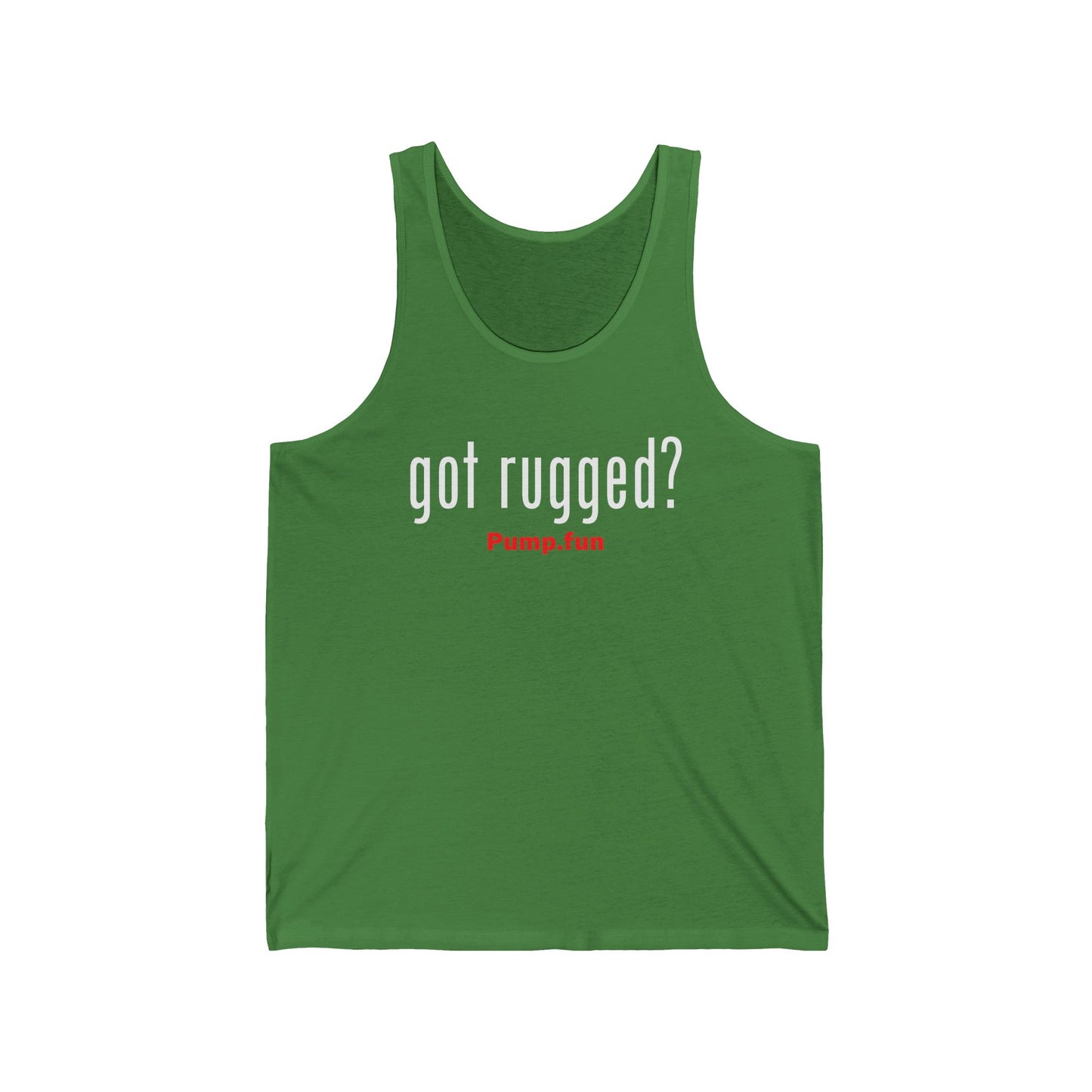 Got Rugged? (White) - Unisex Tank Top