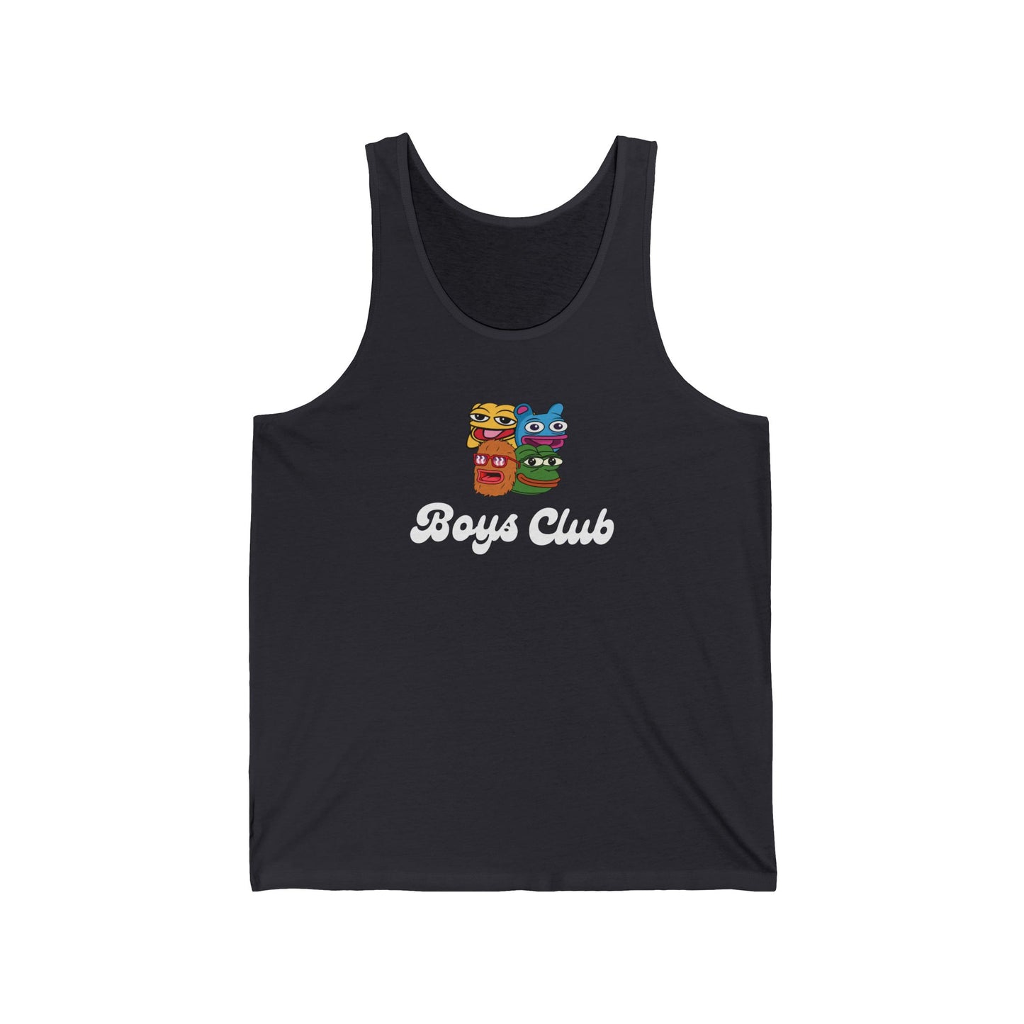 Boys Club (White) - Unisex Tank Top
