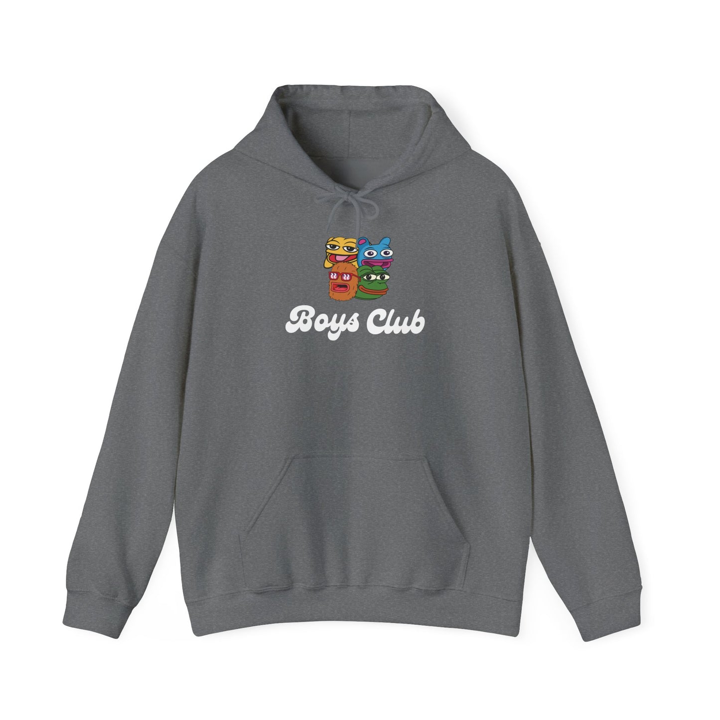 Boys Club (White) - Unisex 50/50 Hoodie