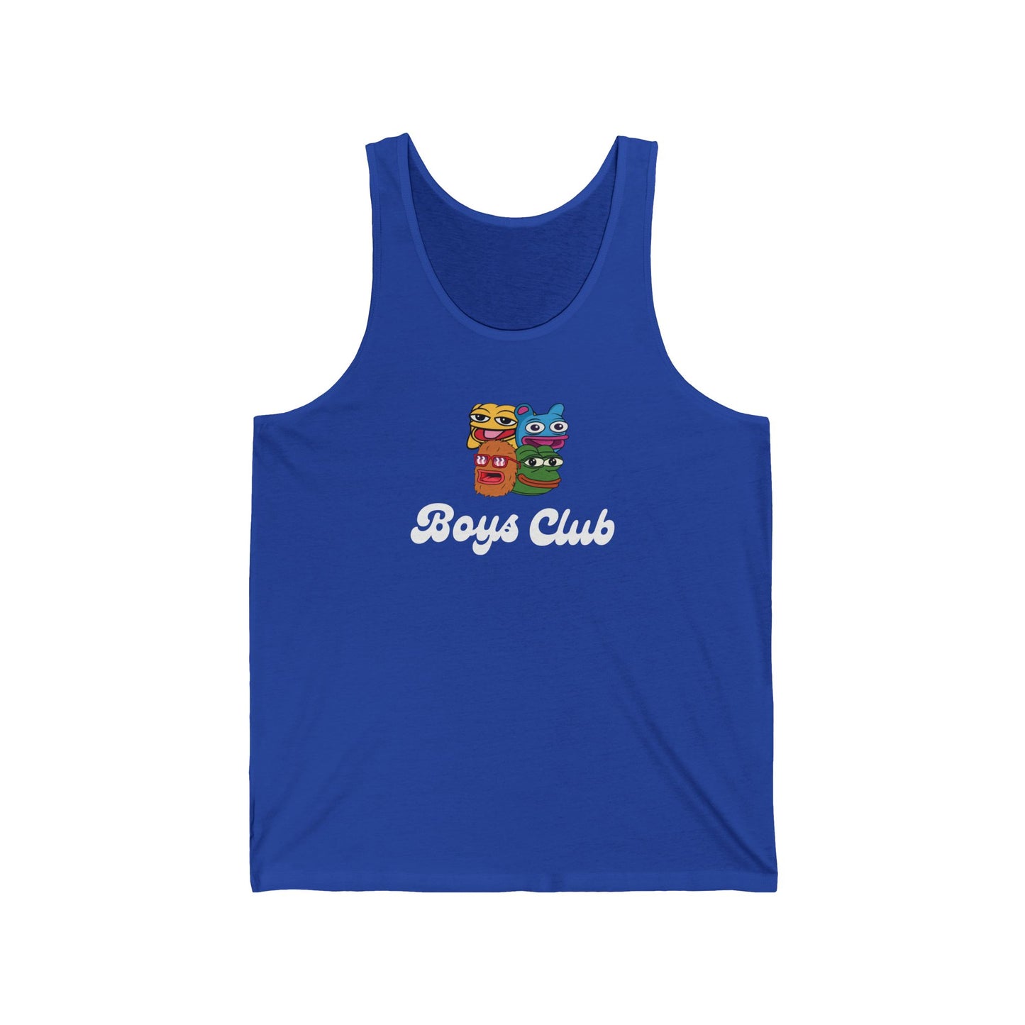 Boys Club (White) - Unisex Tank Top