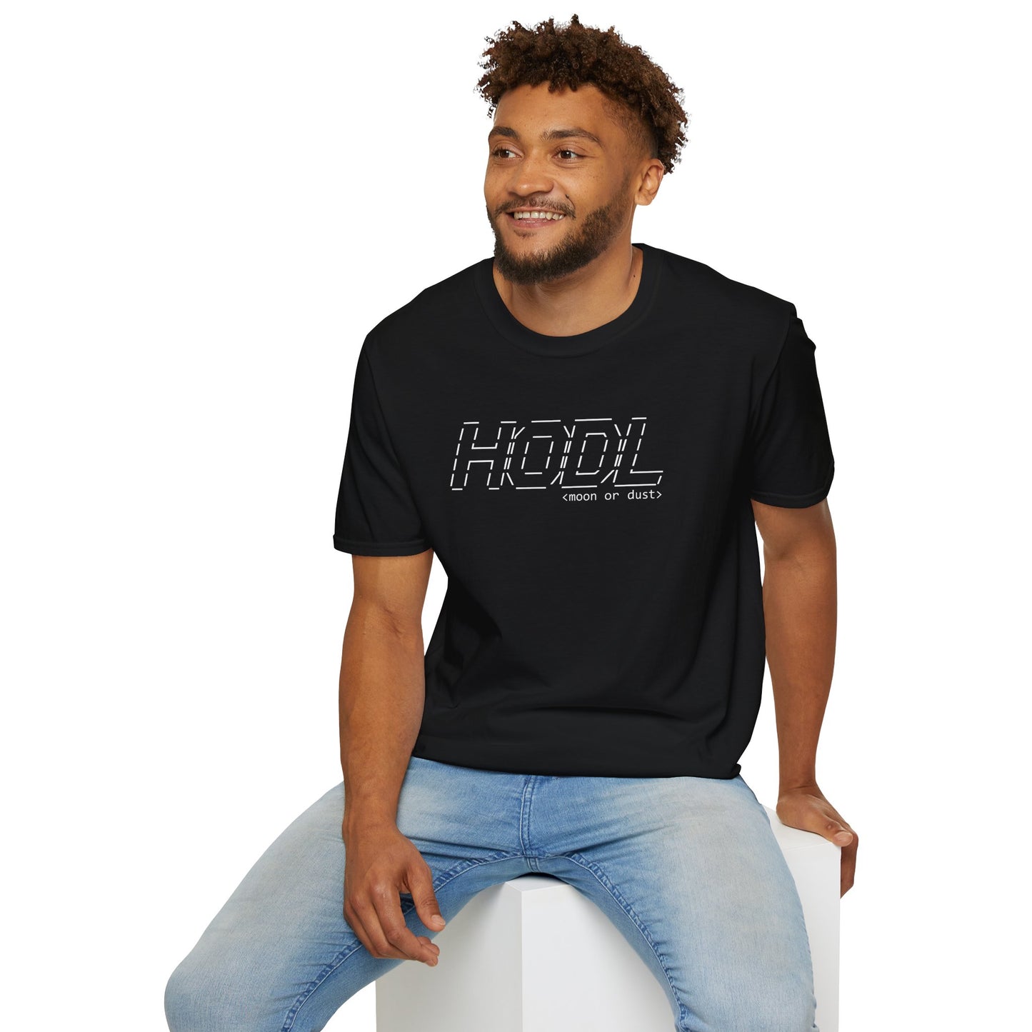 HODL (White) - Unisex Cotton Tee
