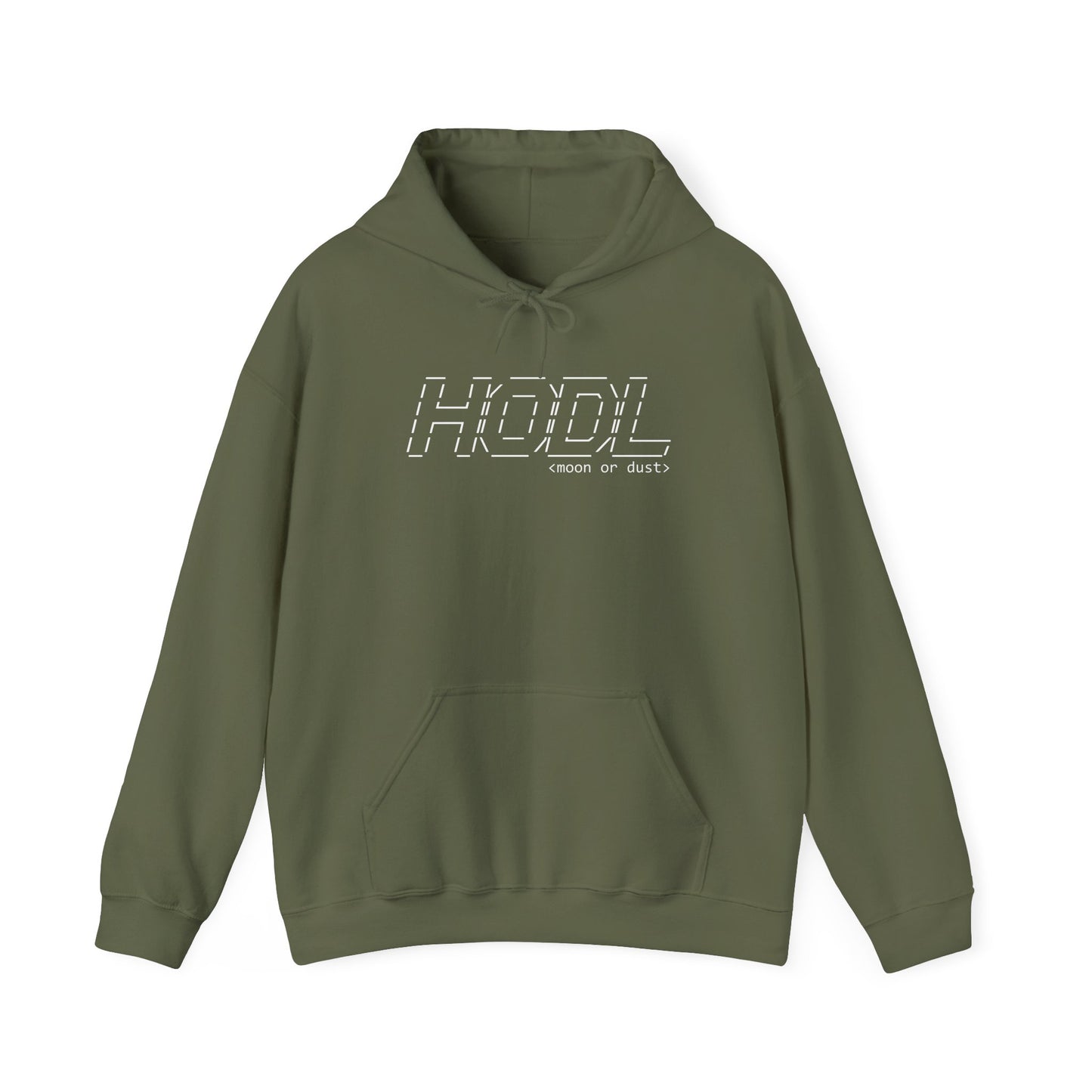 HODL (White) - Unisex 50/50 Hoodie