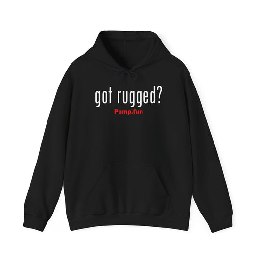 Got Rugged? (White) - Unisex 50/50 Hoodie