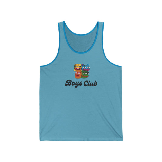 Boys Club (Black) - Unisex Tank Top