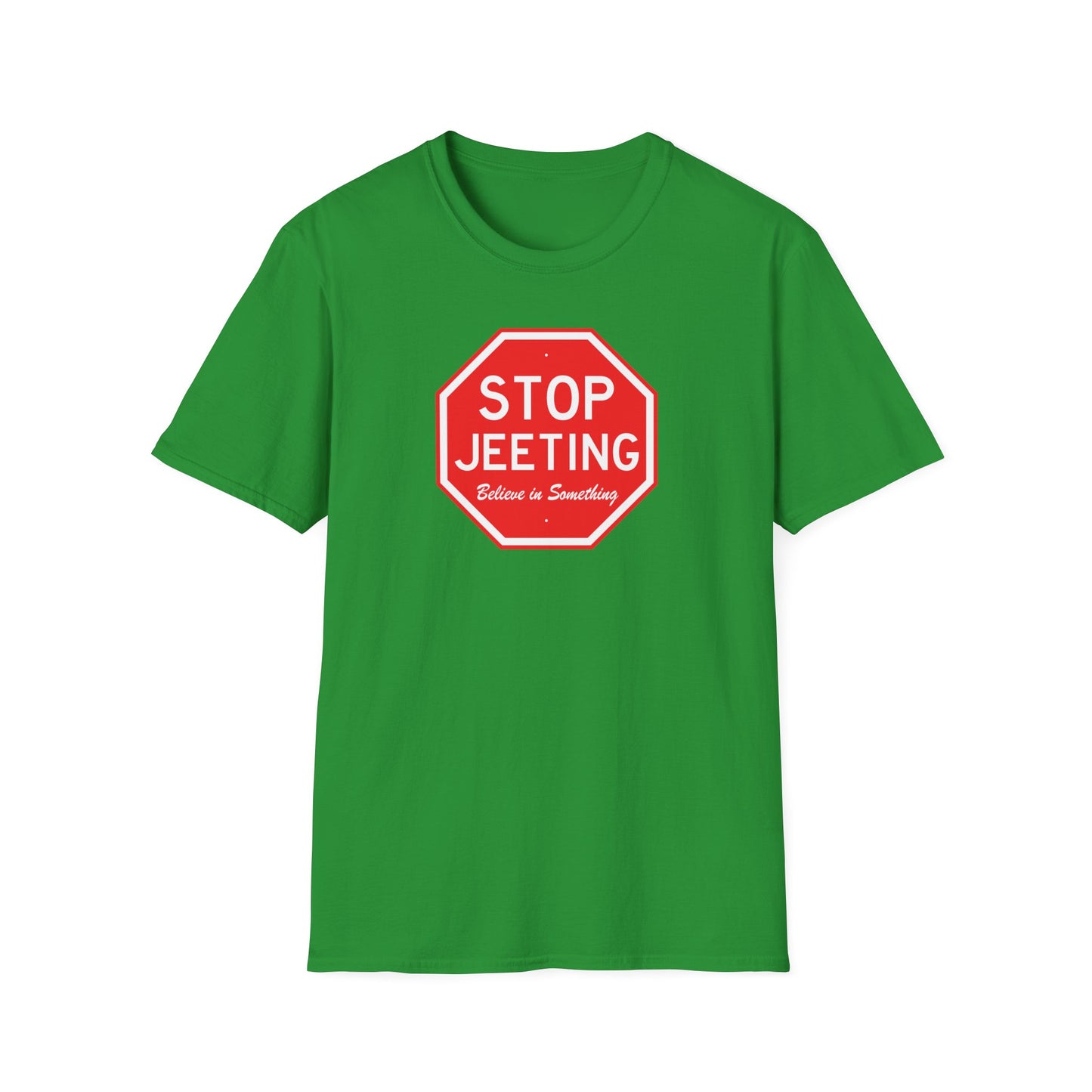 Stop Jeeting - Unisex Cotton Tee