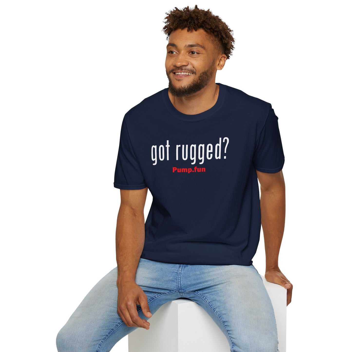 Got Rugged?(White) - Unisex Cotton Tee