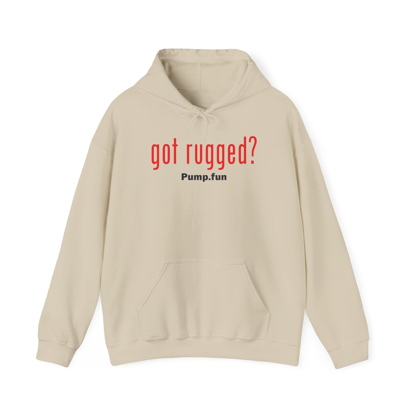 Got Rugged? (Red) - Unisex 50/50 Hoodie