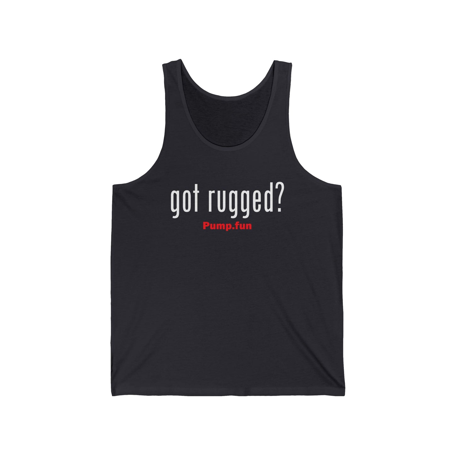 Got Rugged? (White) - Unisex Tank Top
