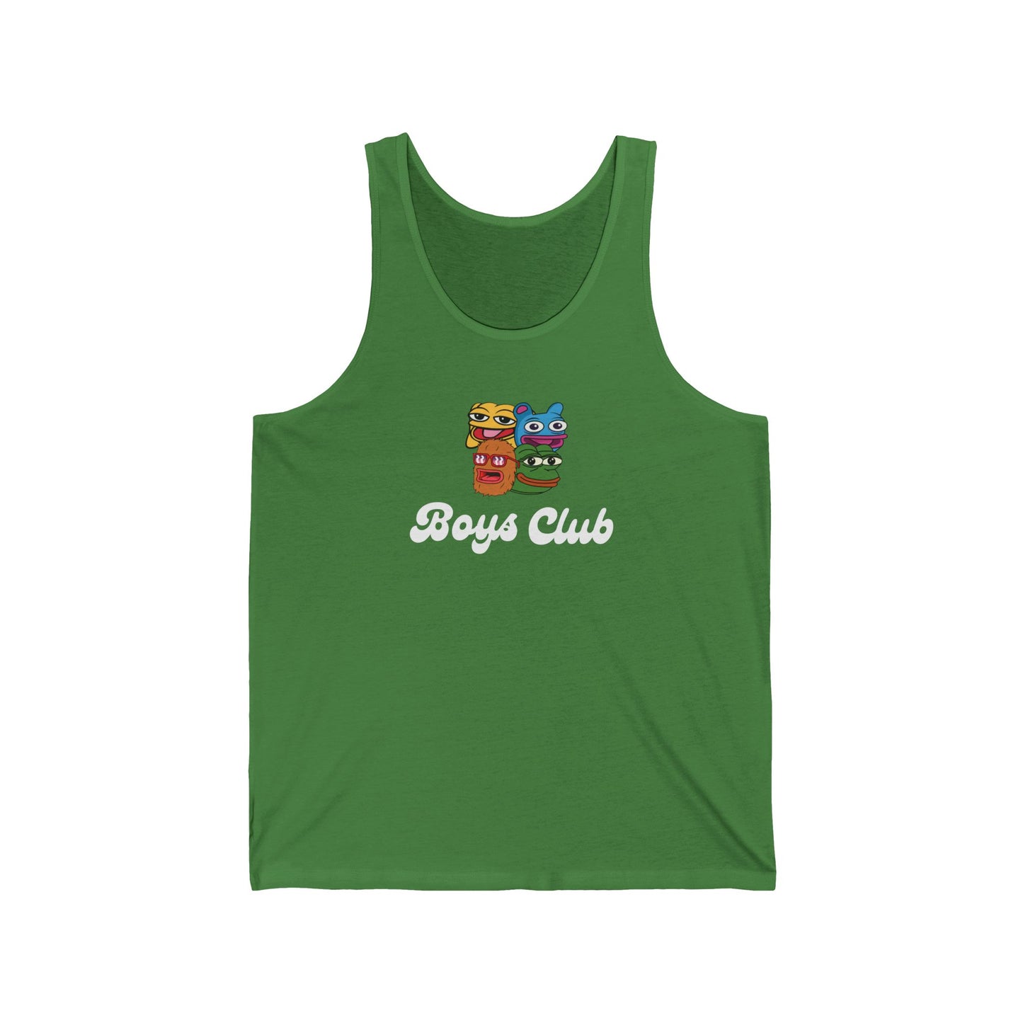 Boys Club (White) - Unisex Tank Top