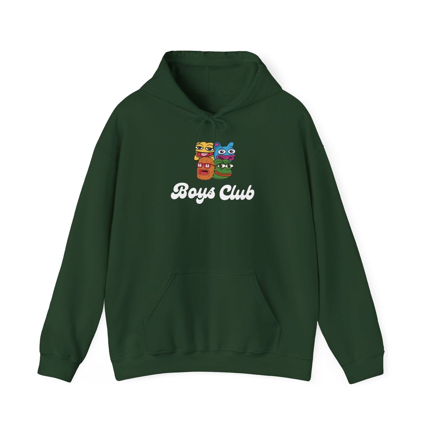 Boys Club (White) - Unisex 50/50 Hoodie