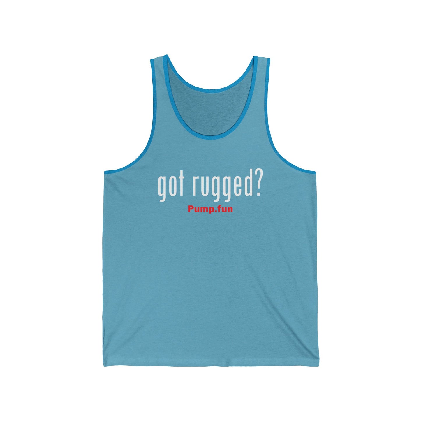 Got Rugged? (White) - Unisex Tank Top