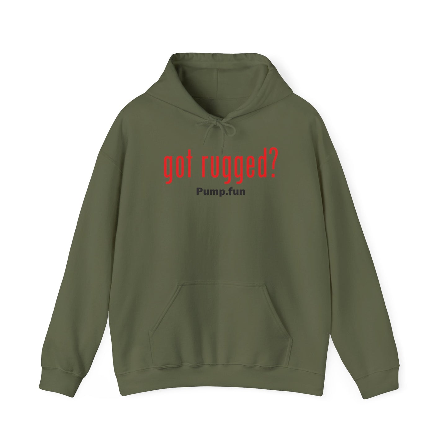 Got Rugged? (Red) - Unisex 50/50 Hoodie