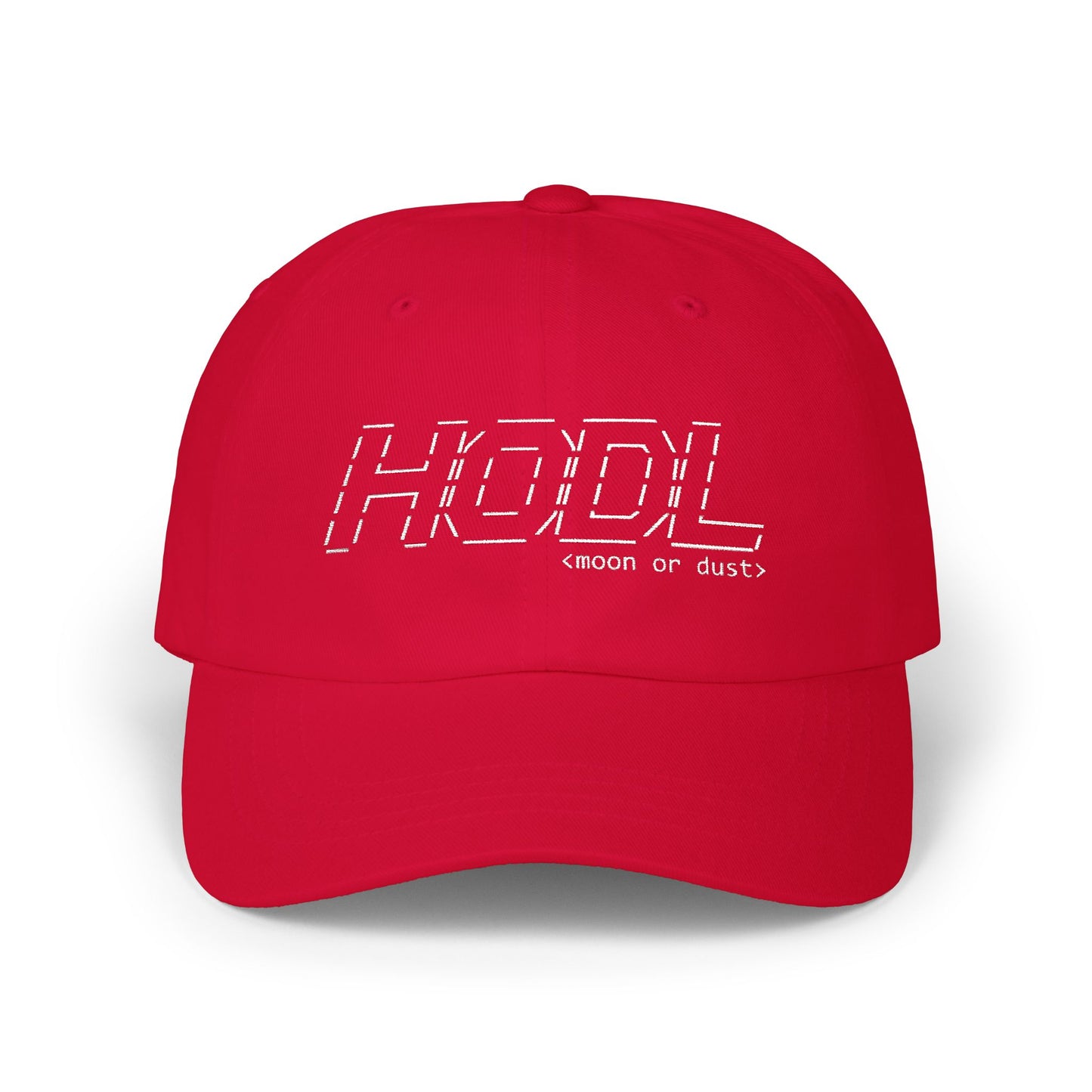HODL (White) - Embroidered Dad Cap
