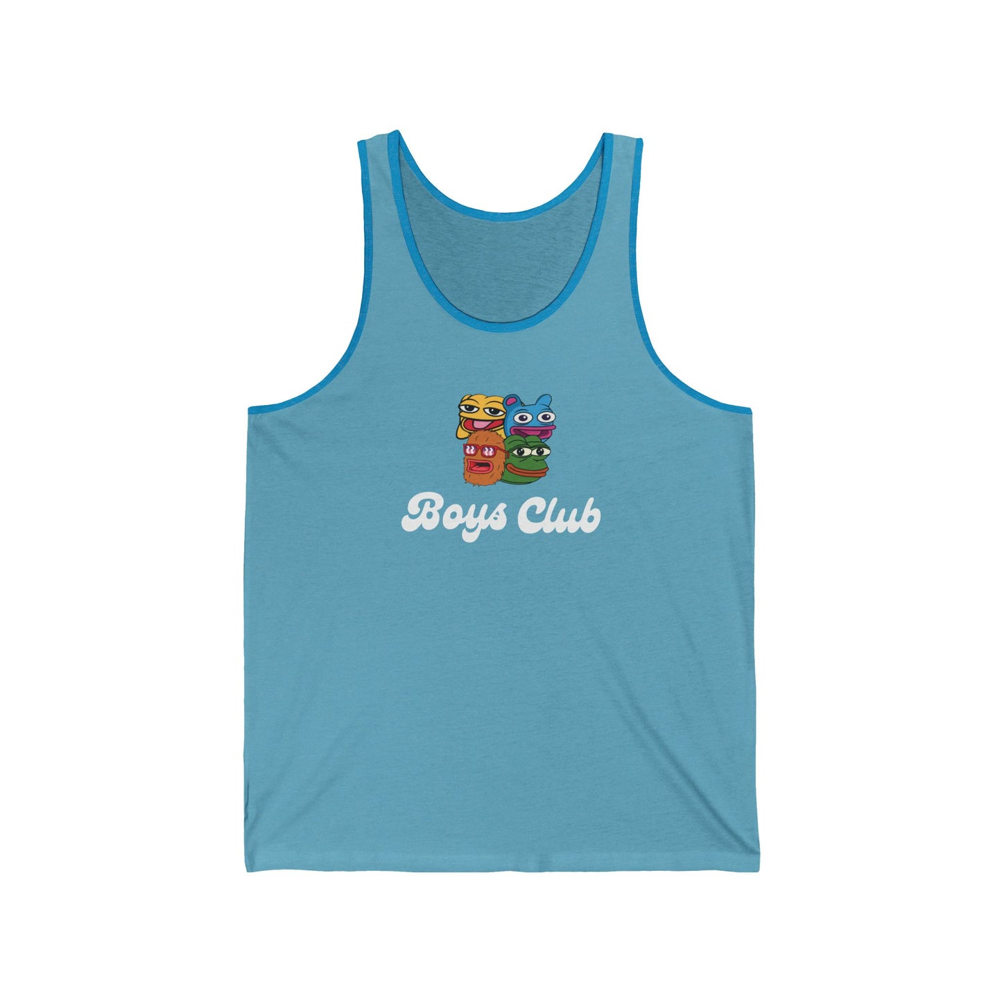 Boys Club (White) - Unisex Tank Top