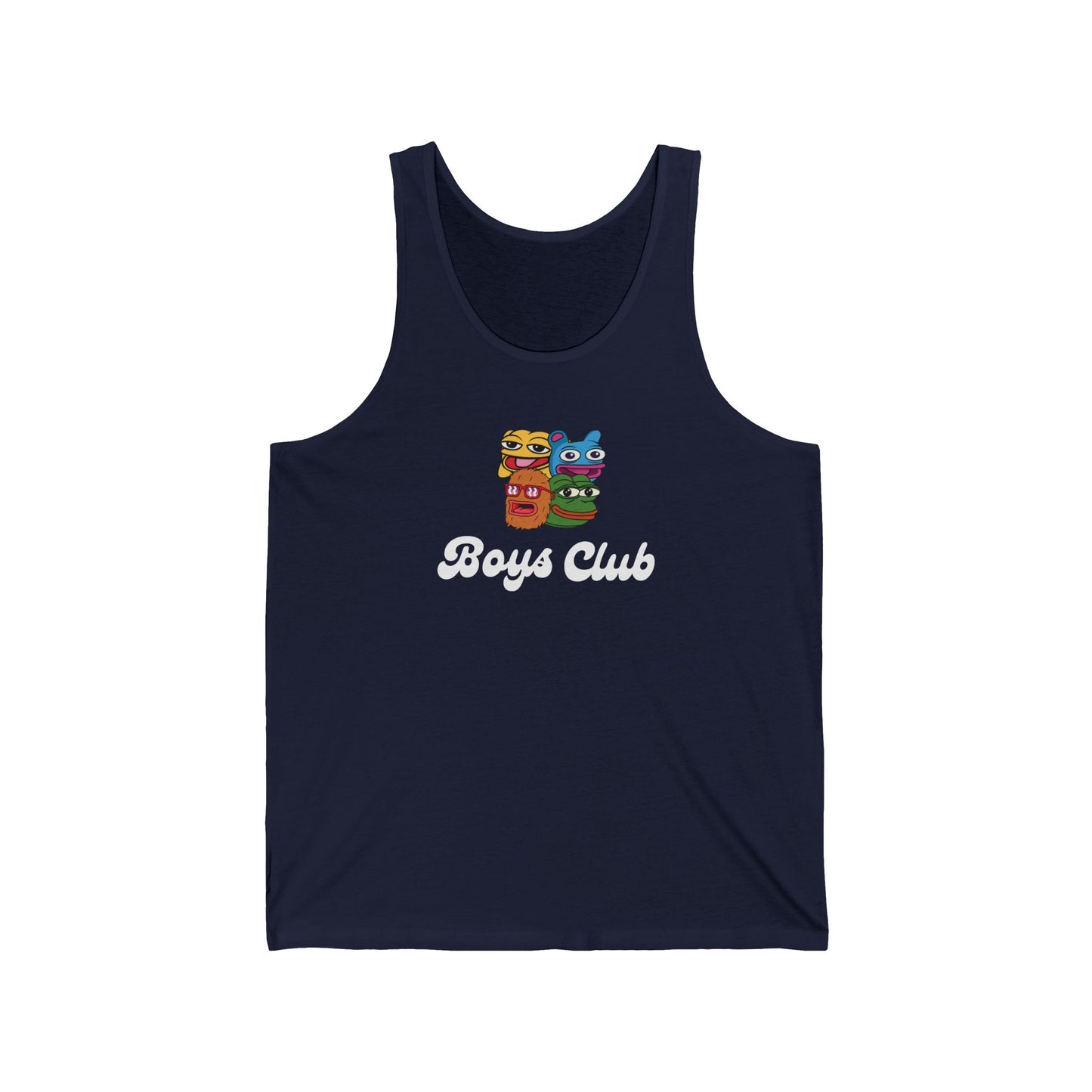 Boys Club (White) - Unisex Tank Top