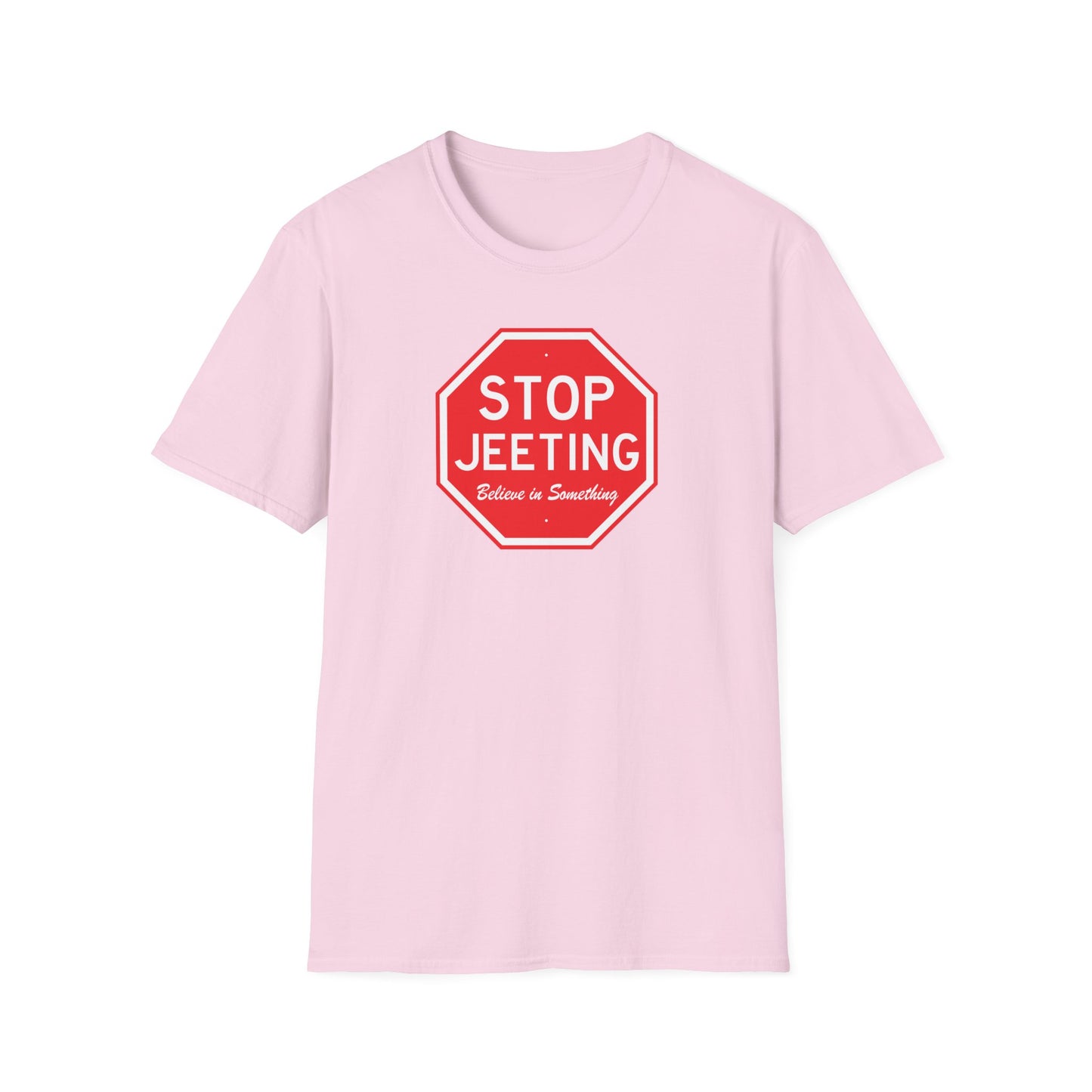 Stop Jeeting - Unisex Cotton Tee