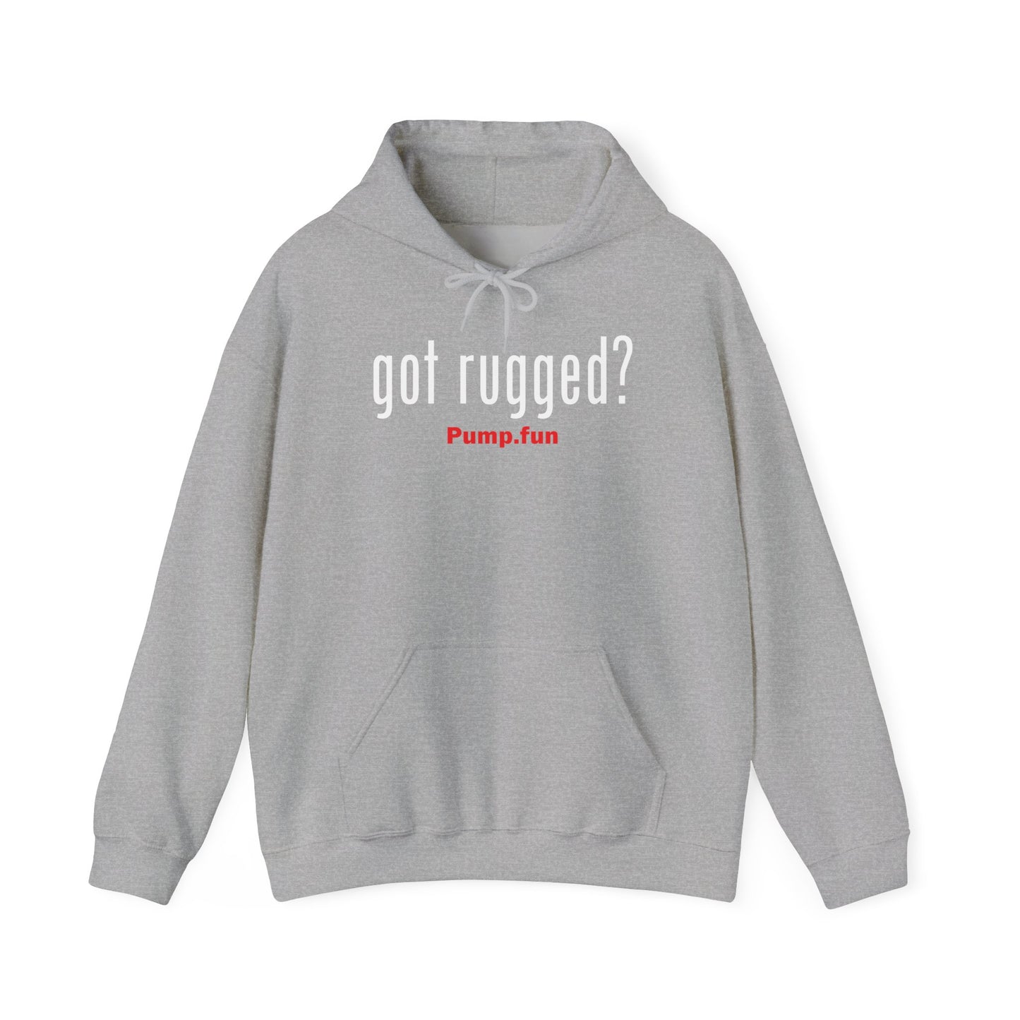 Got Rugged? (White) - Unisex 50/50 Hoodie