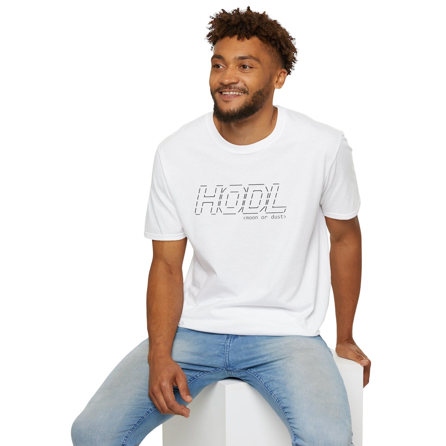 HODL (Black) - Unisex Cotton Tee