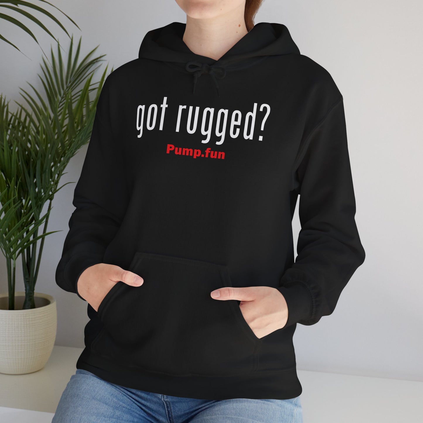 Got Rugged? (White) - Unisex 50/50 Hoodie