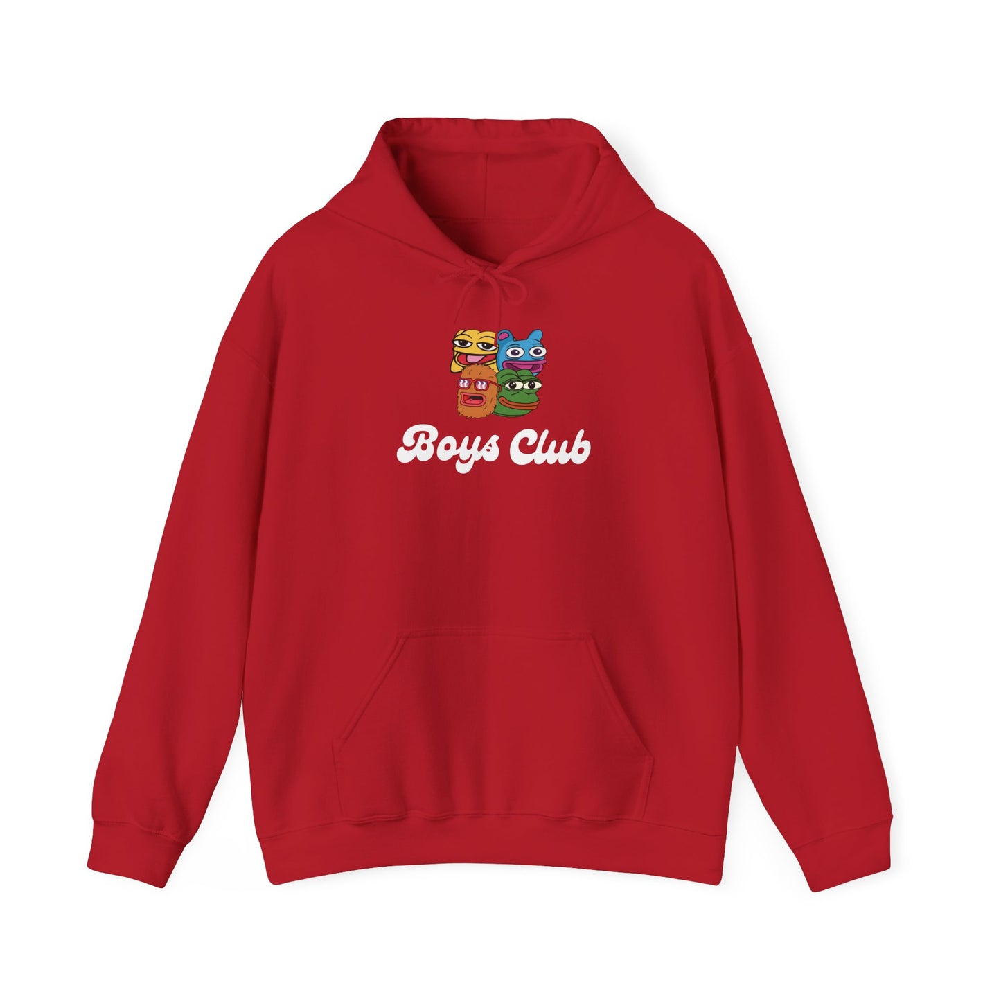Boys Club (White) - Unisex 50/50 Hoodie