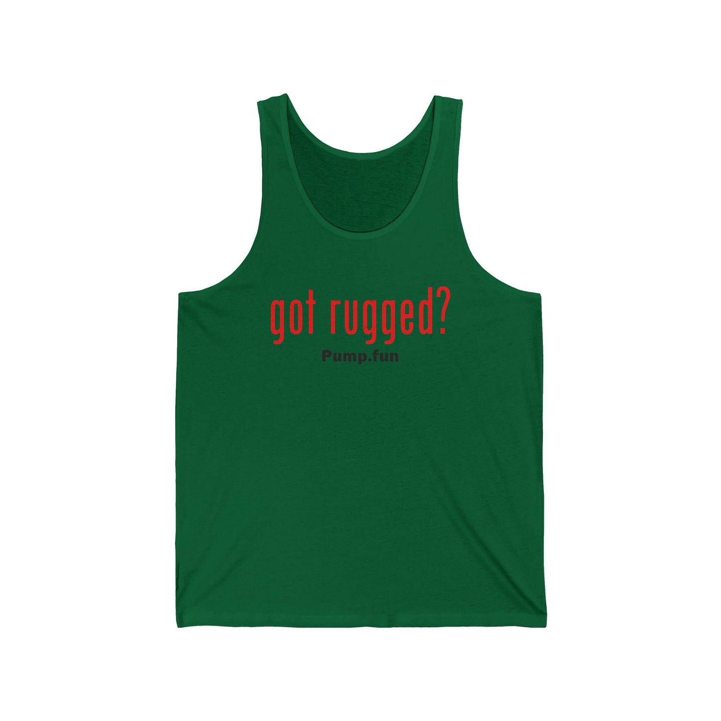 Got Rugged? (Red) - Unisex Tank Top