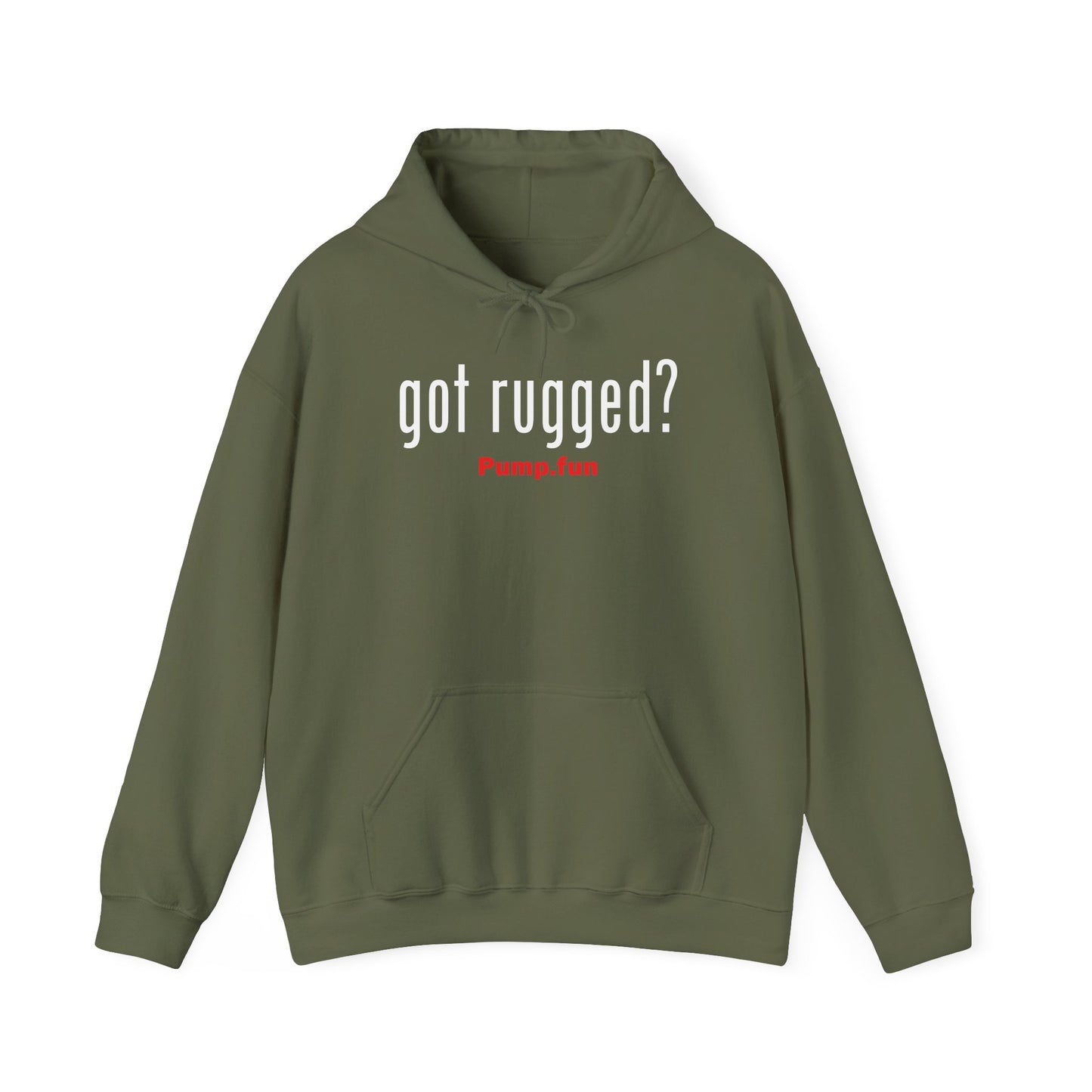 Got Rugged? (White) - Unisex 50/50 Hoodie