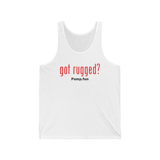 Got Rugged? (Red) - Unisex Tank Top