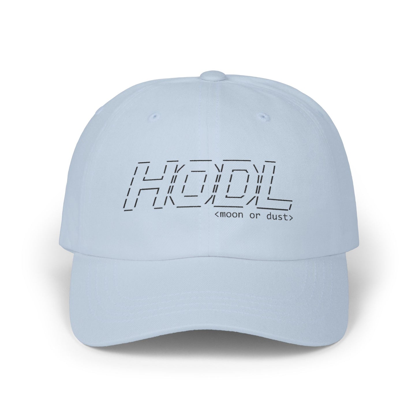 HODL (Black) - Embroidered Dad Cap